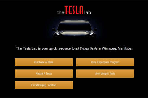 Tesla Lab website